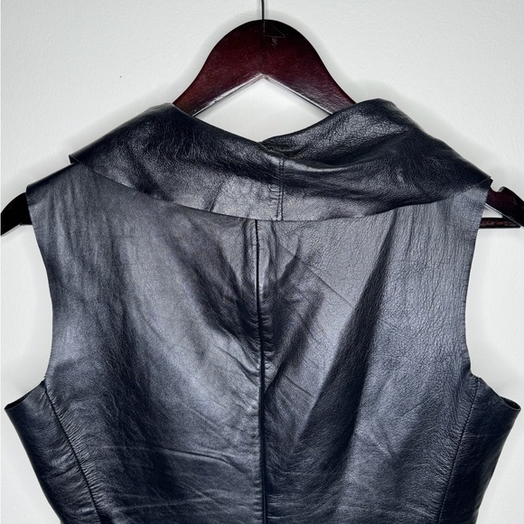 Chaiken leather best top - Picture 4 of 5